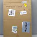 2 Step Ladder, Folding Step Stool, Lightweight Stepladder, White