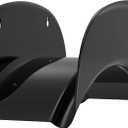 Gardzen Heavy Duty Hose Hanger Wall Mount, Hose Holder, Hook, Rack, Support for Outside, Black