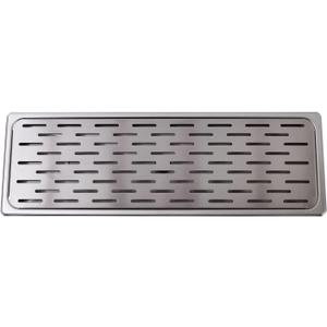 Stainless Steel Drip Tray - Perfect for Homes, Clubs, Bars, Cafes, Restaurants, Hotels, Or Commercial Use - Easy to Clean, No Drainage Required (L)