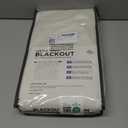 100% Blackout Shield Linen Blackout Curtains for Bedroom 96 Inches Long, Back Tab/Rod Pocket Living Room Drapes, Thermal Insulated Blackout Curtains 2 Panels Set, 50" W x 96" L,Cream