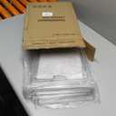 XXX-Large Clear Acrylic Display Case Boot Shoe Storage Boxes With An Adjustable Divider,2 Pack 2 Tiers Clear Plastic Stackable Storage Bins With Lids Big Display Acrylic Box With Magnetic Door