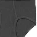 Amazon Essentials Men's Cotton Breathable Tag-Free Briefs Underwear, Multipacks (X-Large, Black/Charcoal/Grey Heather)