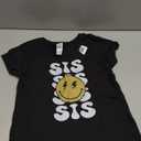 Sis One Happy Dude Birthday Theme Family Matching T-Shirt, Size XS, Black