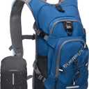 Everfun Hydration Backpack 18L with Water Bladder 2L/3L Hiking Water Backpack Women Men Hydration Pack Insulated Lightweight Day Hydropack with Storage for Hiking, Biking, Running, Festival (Cobalt Blue)