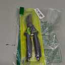 Ultra Sharp Japanese Steel Pruning Shears - Cuts 3X Easier, Weak Hand Arthritis Clippers, Rust-Resistant Titanium Coated Pruner, Effortlessly Cuts 3/4 Inch