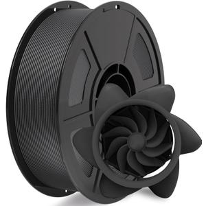 IEMAI PA6 Carbon Fiber Nylon Filament 1.75mm Matte Black 1KG, PA6-CF 3D Printer Filament with Superior Strength & Rigidity, Abrasion & High-Temperature Resistant for Functional Parts