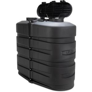 Camco Double Propane Tank Cover for RV and Camper, 30 lb, Black, 50512