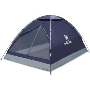 CAMEL CROWN Tents for Camping 2 Person Camping Dome Tent, Waterproof,Spacious, Lightweight Portable Backpacking Tent for Outdoor Camping/Hiking