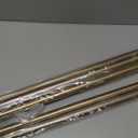 Ivilon Window Curtain Rod End Cap - 1 inch Pole. 120 to 240 Inch. Warm Gold