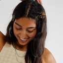 Butterfly Hair Clips: Flower Small Claw Clips for Women - 12pcs Matte Cute Hair Clips for Girls (Black + Gray + Dark Green + Light Brown + Coffee + Tortoise Shell)