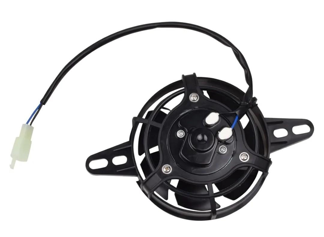 Motorcycle Upgraded Version Radiator Fan Oil Fan for 200cc 250cc 300cc Motorcycle Quad ATV 4 Wheeler Go Kart Buggy Dirt Pit Bike