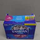 Tampax Pearl Tampons for Women, with LeakGuard Braid, Ultra Absorbency, Unscented, 45 Count