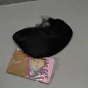 MYQUEEN Short Bob Wigs With Bangs 12 Inch Jet Black Straight Hair Daily Costume Wig for Women Soft Light Synthetic Hair Replacement Wigs Heat Resistant