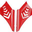 for 2026 CBR650R cbr650r 2025 2024 Accessories Including Side Fairing Body Filler Frame Spoiler Panel Spoiler and Frame Side Cover (red)
