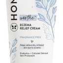 The Honest Company Eczema Soothing Therapy Cream and Skin Protectant, Naturally Derived, Gentle for Baby, Prebiotics Colloidal Oatmeal, 7 oz (7 Fl Oz (Pack of 1))