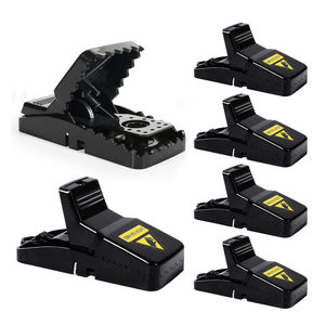 Mouse Traps Indoor for Home Small Trap House Mice Snap black 