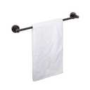 JiePai Bath Towel Bar,Stainless Steel Towel Rack Bathroom Towel Holder Wall Mount Kitchen Dish Cloth Hanger (Oil Rubbed Bronze, 24 inch)