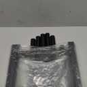 Bumusty 3-Tier Expandable Shoe Rack for Closet, 18-33 Adjustable Shoe Rack for Small Space, Small Shoe Organizer for Front Door, Sturdy Metal, Black