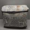 Area Rug 8x10 Living Room Rug, Machine Washable Vintage Distressed Boho Area Rug Non-Slip Soft Low Pile Large Indoor Rugs for Bedroom Kitchen Dining Room Office(Brown Green,8'x10')