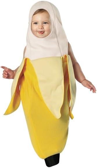 Rasta Imposta Peeled Banana Bunting Costume, Infant Baby Size 3-9 Months