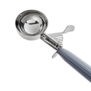 Good Living Ice Cream Scoop, Disher with Trigger Lever and Comfort Grip Handle, 1 Pack, Gray