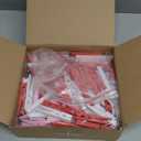 Weysat 120 Pcs Valentine's Day Colored Clothes Pins 2.9" Wooden Valentines Clothespins Red Pink White Clothesline Clips for Crafts Photos Pegs Decoration Clip, DIY Valentine's Day Accessories