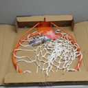 GoSports Regulation 18" Steel Basketball Rim - Choose from Fixed or Breakaway - Use for Replacement or Garage Mount