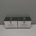 Candle Charisma 50 Dark Green Spell Candles - 4" Unscented Paraffin Chime Candles, Smokeless & Dripless, Colored Candles, 2 Hours Burn Time 1/2 Inch Taper Candles for Rituals, Witchcraft and Parties, 2 Pack
