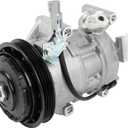 ECCPP A/C Compressor with Clutch 2012-2018 Fit for Toyota Yaris 1.5L AC Compressor Strong Cooling