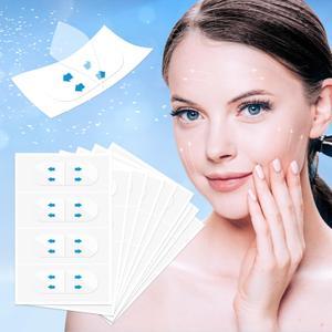 Face Lift Tape Invisible, 156PCS Face Tape Lifting Invisible Face Lifter Tape Neck Tape Facelift Tape Makeup Tape Instant Face Lift Facial Tape for Double Chin Saggy Skin Jowls Eyes Brows Wrinkles