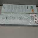 Titanium Cutting Board Double Sided Food Grade, Pure Titanium/PP for Kitchen, Cutting Board Easy to Clean[15.5*10.5+12*8.5] (Silver)