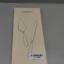 Cake Cutting Set for Wedding - Extended Cake Knife and Server Set Thickened Stainless Steel 13.0" Cake Cutter 10.49" Pie Spatula Great for Birthday Anniversary Christmas Gift 2 Pcs Gold