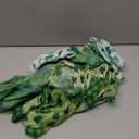 Patelai 4 Pieces Women's St. Patrick's Shamrock Scarf Irish Green Clover St. Patrick's Day Printed Shamrock Scarf for Women Holiday Outfits Accessories