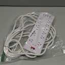 Power Strip, ALESTOR Surge Protector with 12 Outlets and 4 USB Ports, 6 Feet Extension Cord (1875W/15A), 2700 Joules, ETL Listed, Black