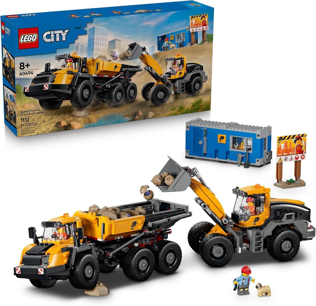 LEGO City Dump Truck & Front End Loader 60494