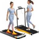 FUNRAY Versatile Walking Pad Treadmill with Incline - Dual-Sided Under Desk Treadmill with Foot Massage,2 in 1 Walking Machine for Home/Office with 330LBS Weight Capacity (Classic)