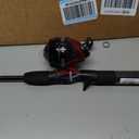 Zebco 202 Spincast Reel and Fishing Rod Combo, Right-Hand Retrieve, Pre-Spooled with 10-Pound Line,  5'6" Rod - Size 30 Reel
