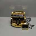 Gold Money Counter by BESOSC with UV/MG Detection, 80W Bill Counter with Counterfeit Bill Detection, LED Display, 1000 pcs per Minute, no Mixed Bill Counting