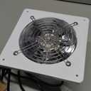 6 inch Exhaust Fan, 382CFM Wall Mounted Vent Fans, Ventilation Fan Bathroom Garage Attic Exhaust Fan Ceiling and Wall Mount Fan for Kitchen/Bathroom, 110V 40W