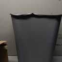 Amazon Basics Rectangular Commercial Office Wastebasket, Easy to Clean, 10 Gallon, Grey, 2-Pack