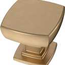 Franklin Brass Parow Cabinet Knob, Champagne Bronze, 1-1/8 in (29mm) Dresser Drawer Pull, 10 Pack, P29542Z-CZ-B (1-1/8" (29mm), Champagne Bronze)