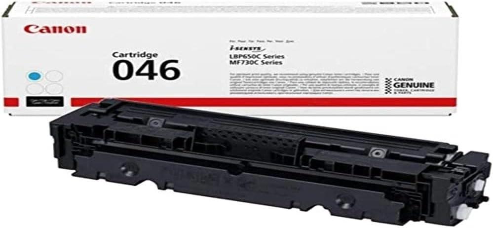 Canon Genuine Toner, Cartridge 046 Cyan (1249C001), 1 Pack, for Canon Color imageCLASS MF735Cdw, MF733Cdw, MF731Cdw, LBP654Cdw Laser Printers 