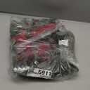 24 Inch Christmas Wreaths for Front Door,Winter Wreaths for Indoor and Outdoor Xmas Decorations,Christmas Door Wreath with Red Christmas Ribbon, Pine Cones for Decor (Green)