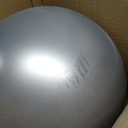 Threan 12 Inch Silver Matte Large Christmas Ball Ornament