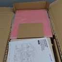 Tiny Land Wooden Dollhouse for Girls - 6 Rooms Wooden Doll House, DIY Pretend Doll House with 31Pcs Furniture Accessories, Creative Gift for Girl Ages 3+ (Pink)