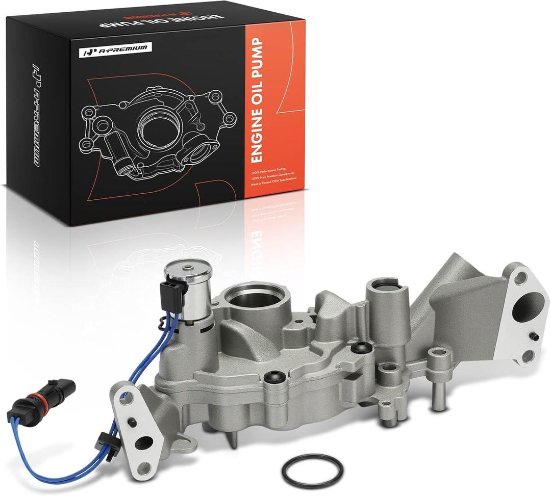 A-Premium Engine Oil Pump for 3.6L - Compatible with Jeep, Dodge, Chrysler, Volkswagen & Ram Cars - 1500, Grand Cherokee, Wrangler, Grand Caravan, Charger, Town & Country, Routan, ProMaster 1500 2500