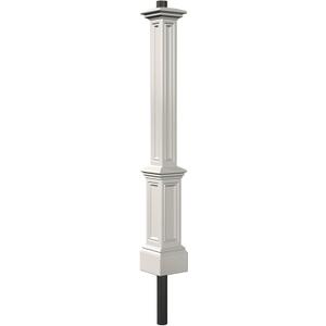 Mayne Signature Heavy Duty Outdoor Lamp Post - Easy Install for Porch & Patio Lights, Weather & Fade Resistant, Shock Resistant, Long Lasting Outdoor Lighting Fixtures
