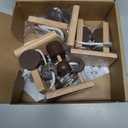 Brain Teaser Puzzle Wooden Threading Rope Loop Puzzle Luban Lock Brain Teaser Game Adult Kids Toy Puzzles for Adults (4)