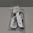 Franklin Sports Superlight Soccer Shin Guard (Small, White+Black)