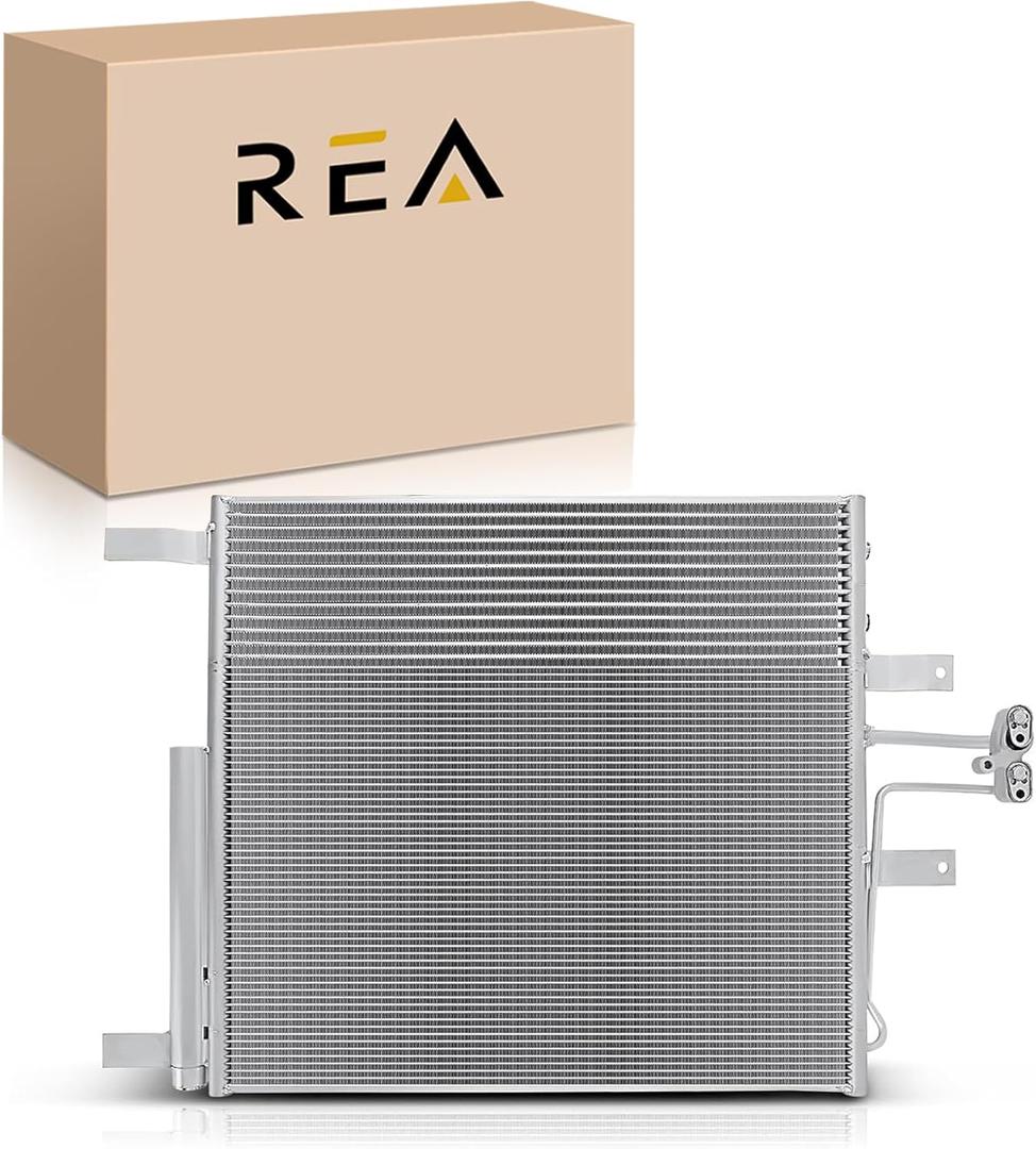Air Conditioning A/C Condenser Compatible with Ram 1500 3.7L 2012,Ram 1500 4.7L 2012-2013,Ram 1500 5.7L 2012-2017,Ram 2500 5.7L 2012-2013,Ram 3500 5.7L 2012-2013 Replace 55056824AA 55056824AB